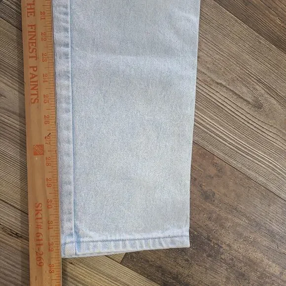 VTG Wrangler Riata Womens Size 7/8 x 34 Taper Cowboy Western Bareback Denim - Picture 12 of 13